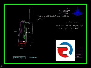 نقشه utm دوخطی برای شهرداری منطقه 1 و 2 تهران