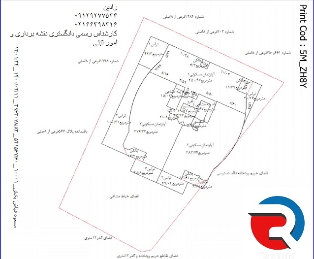 هزینه نقشه تفکیک آپارتمان در تهران